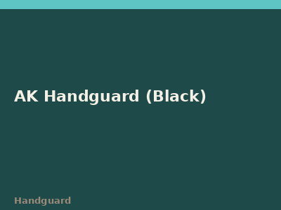 AK Handguard (Black)